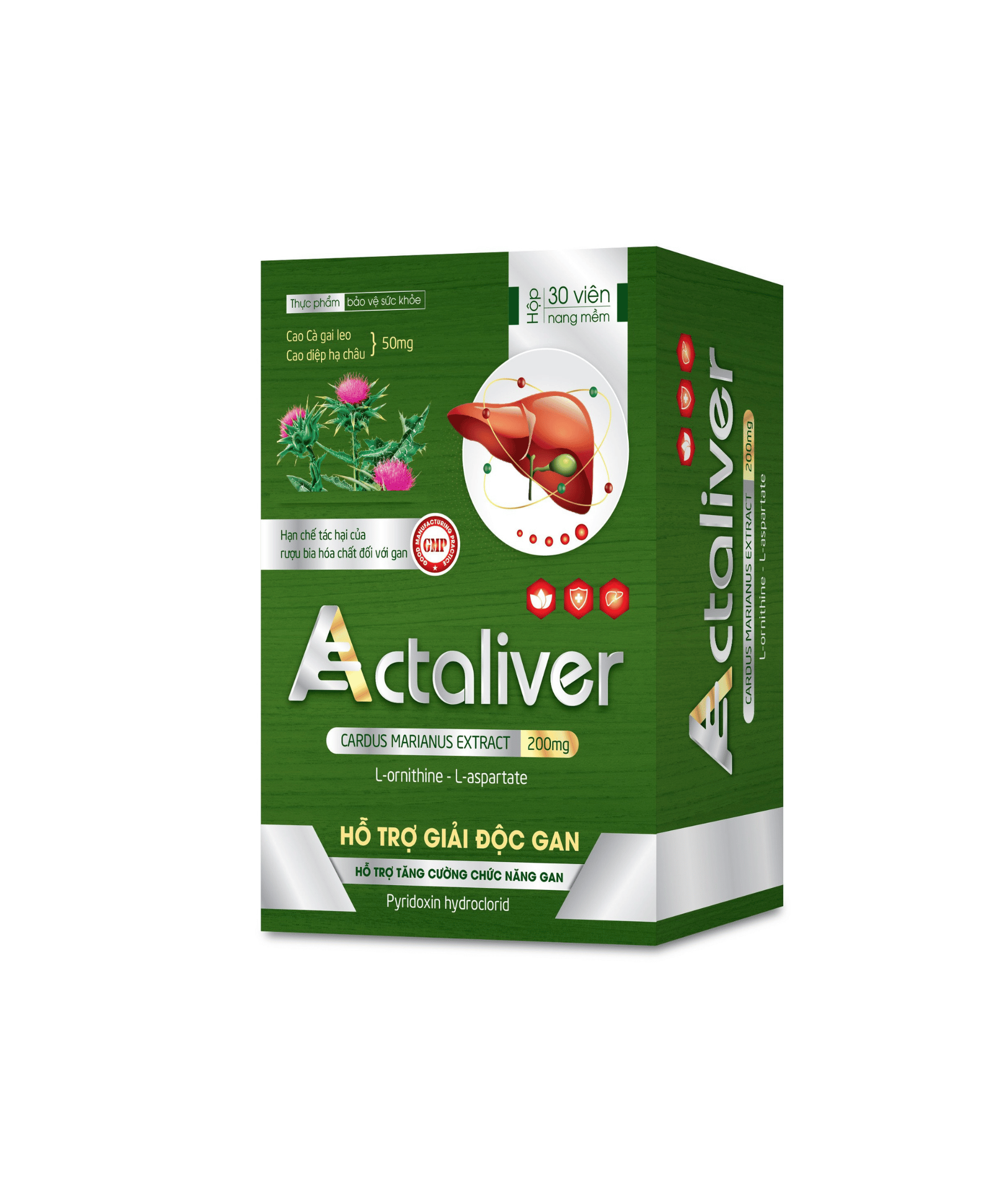 Actaliver Plus giải độc Gan, tăng chức năng Gan