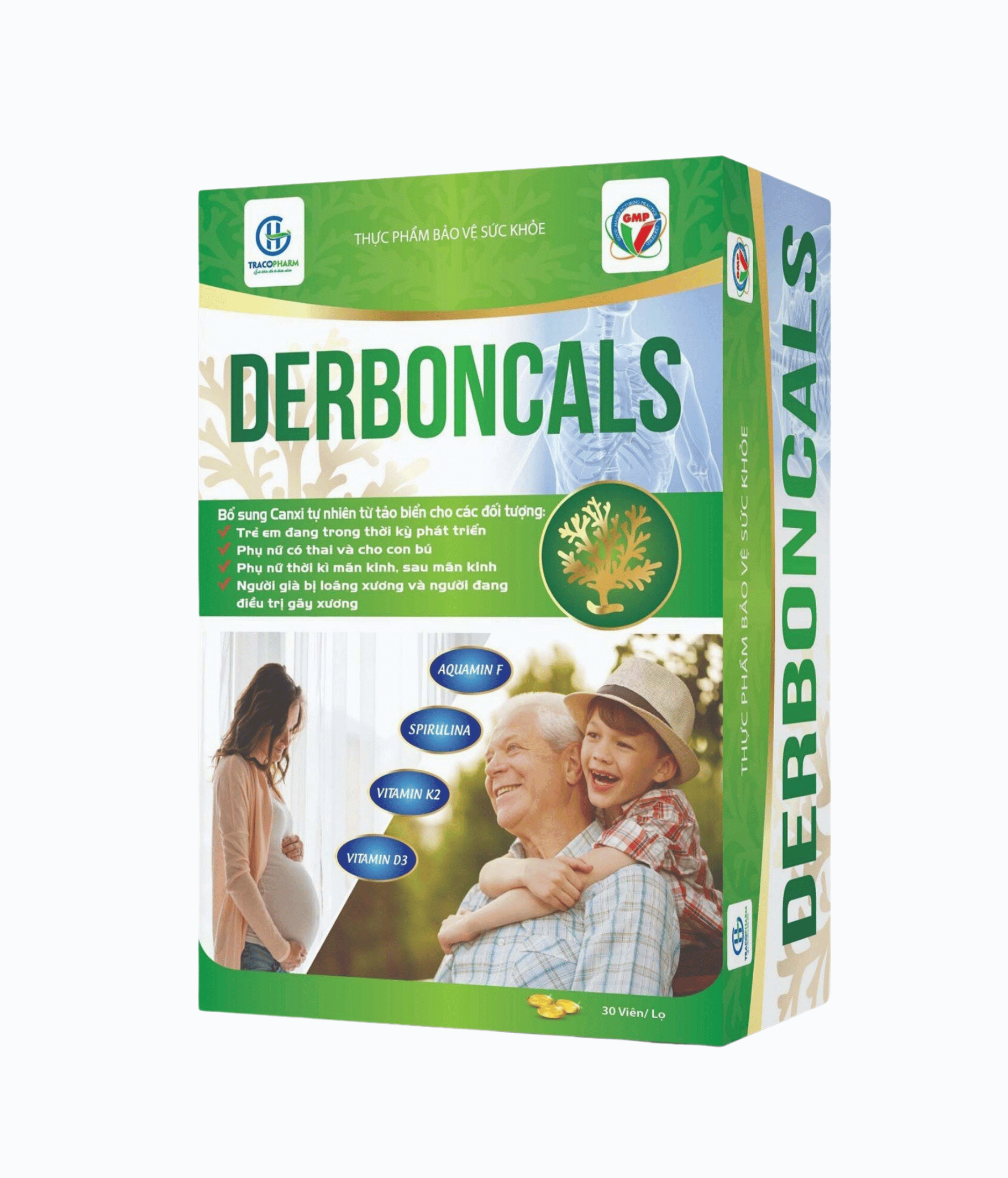 Derboncals bổ sung Canxi người lớn và trẻ em