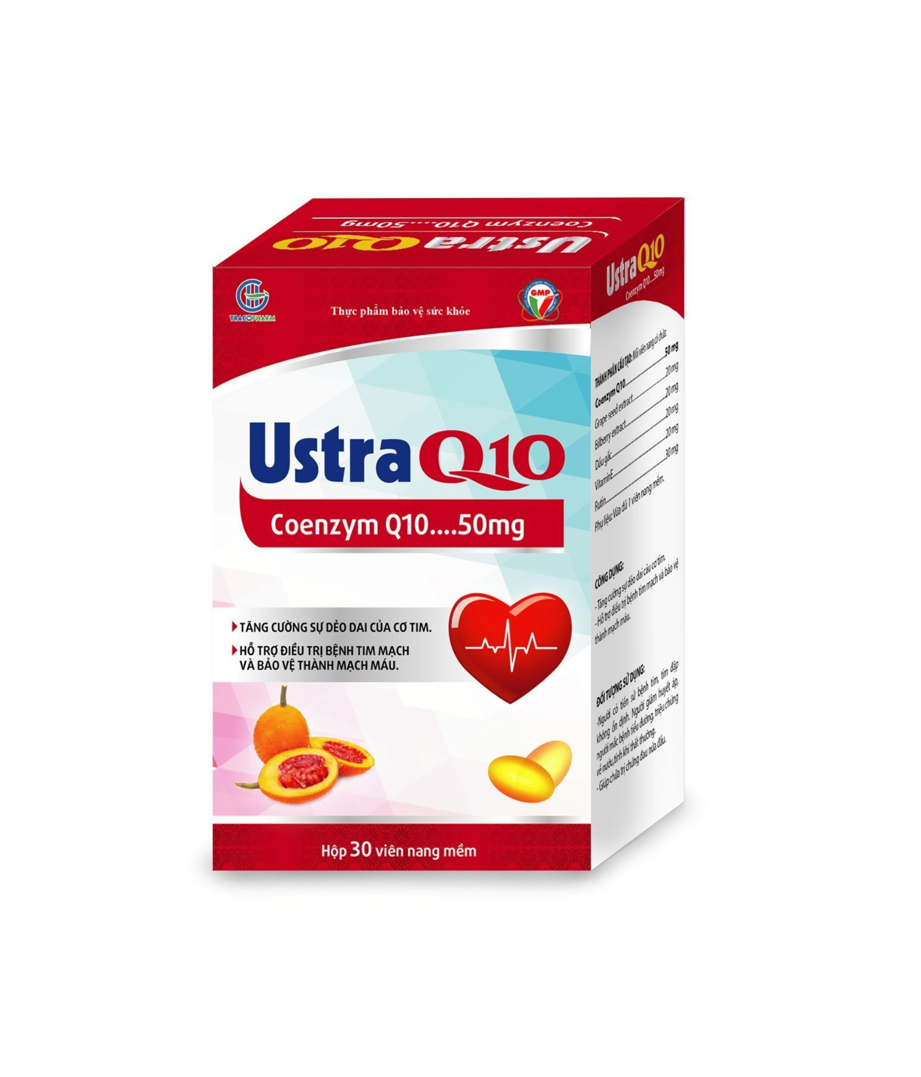 Ustra Q10 giảm mỡ máu, xơ vữa động mạch